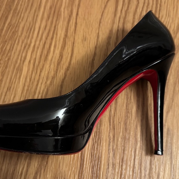 Christian Louboutin Paris Simple 120 mm Simple Pump Black Patent Leather - Picture 12 of 12